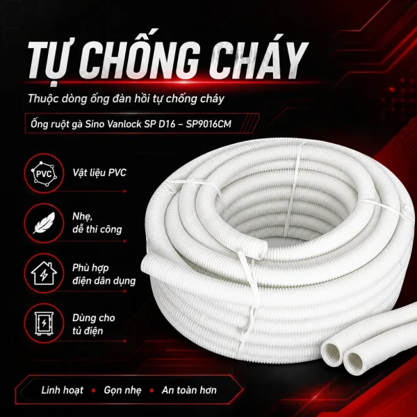 Ống ruột gà Sino Vanlock SP D16 – SP9016CM