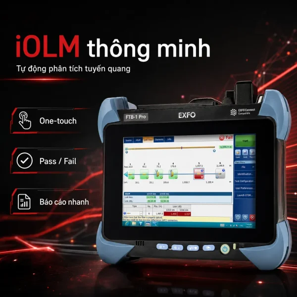 OTDR Module – EXFO FTBx-720C dùng cho mạng truy cập LAN/WAN