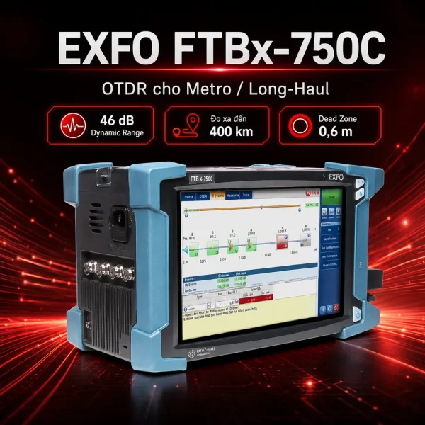 OTDR Module – FTBx-750C dùng cho tuyến trục metro/ long-haul