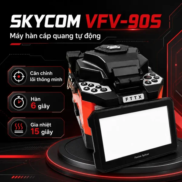 Skycom VFV-90S Máy hàn sợi quang