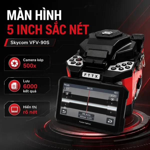 Skycom VFV-90S Máy hàn sợi quang