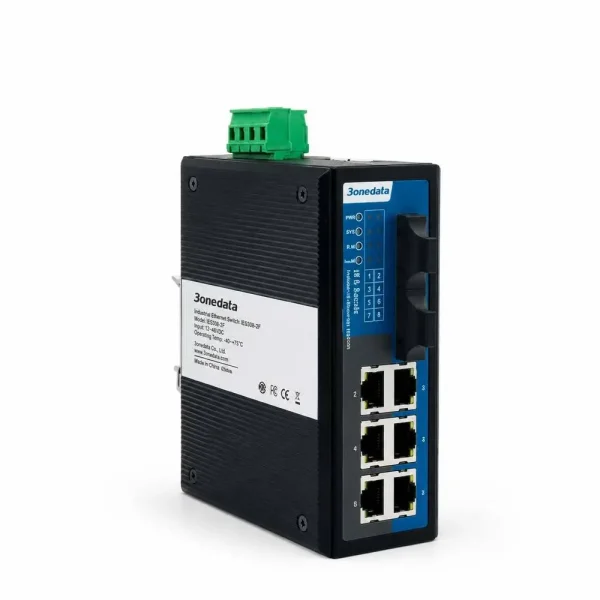 Switch 3Onedata 6 cổng Ethernet + 2 cổng Quang IES308-2F
