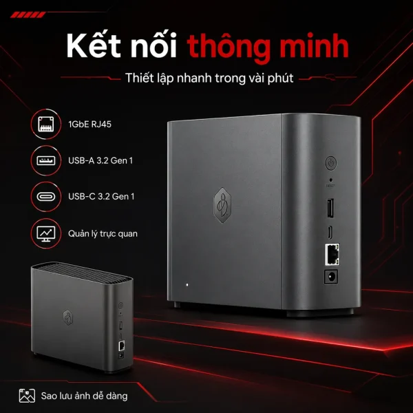 Thiết bị lưu trữ NAS Synology BeeStation 4TB (BST150-4T)
