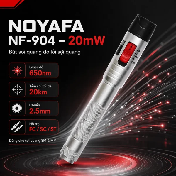 Thiết bị soi cáp quang NOYAFA NF-904 loại 20kw