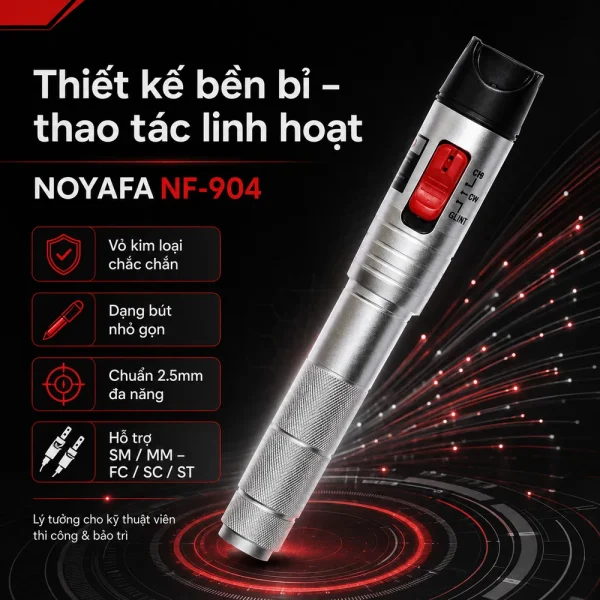 Thiết bị soi cáp quang NOYAFA NF-904 loại 20kw