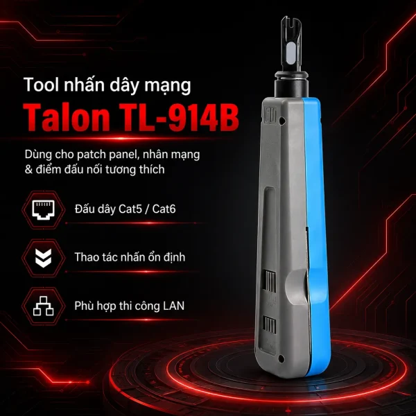Tool nhấn dây mạng Talon TL-914B