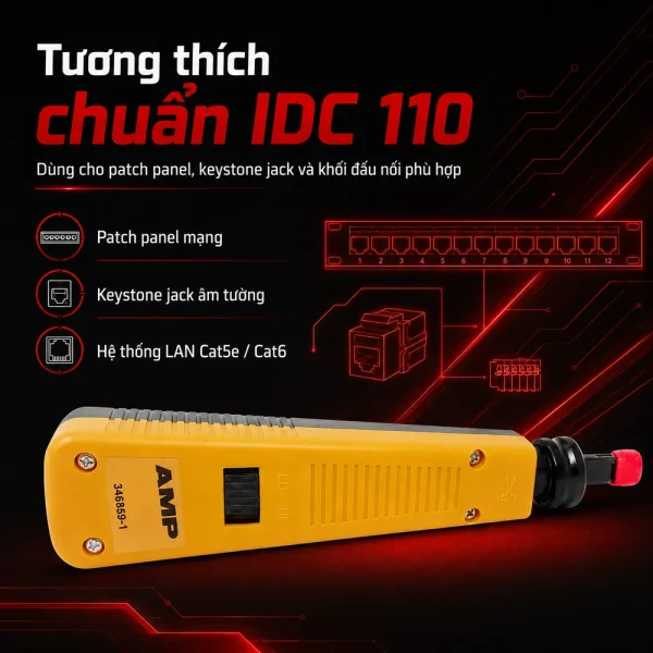 Tool nhấn mạng AMP 346859-1