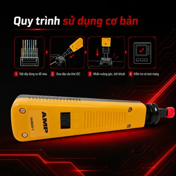 Tool nhấn mạng AMP 346859-1