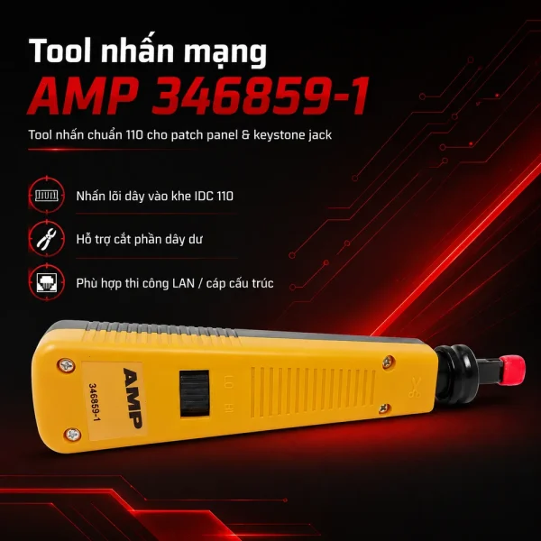 Tool nhấn mạng AMP 346859-1