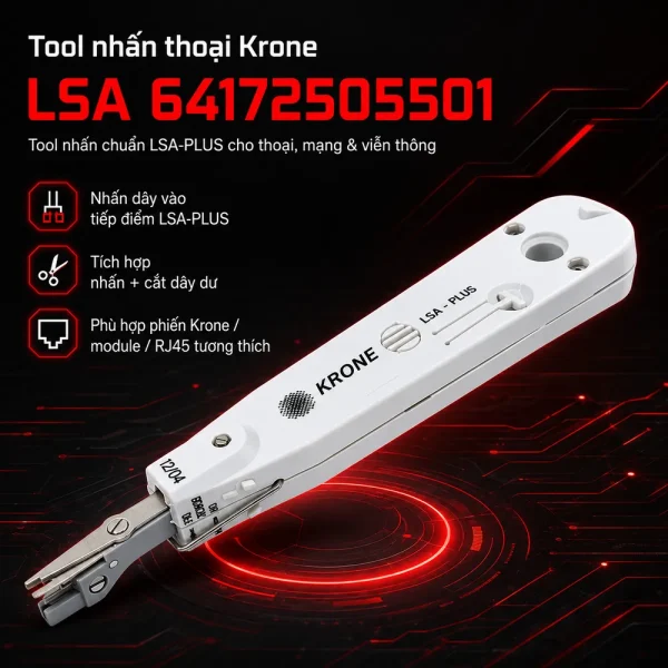 Tool nhấn thoại Krone LSA 64172505501