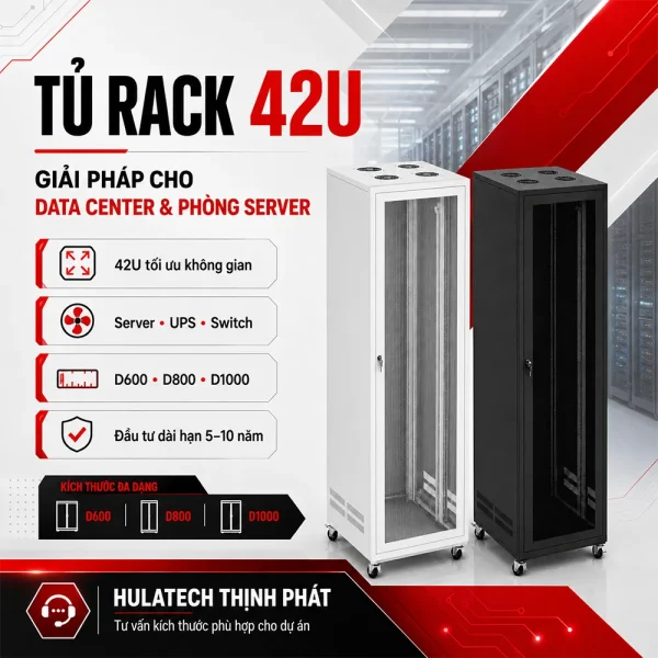 tủ mạng 42u giải pháp cho data center