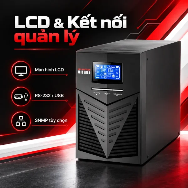 BỘ LƯU ĐIỆN MARUSON ULT-W3KGMS CHÍNH HÃNG, THƯƠNG HIỆU MỸ