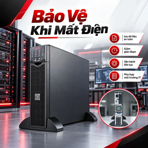 Bộ lưu điện UPS APC SURT1000XLI RT 1KVA 230V