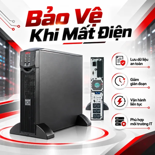 Bộ lưu điện UPS APC SURT2000XLI RT 2KVA 230V
