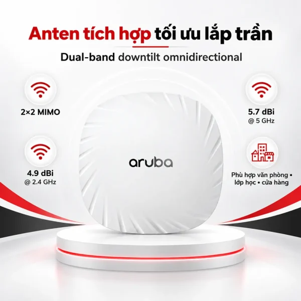 Bộ phát WiFi Aruba R2H28A AP-505 (RW) Unified AP