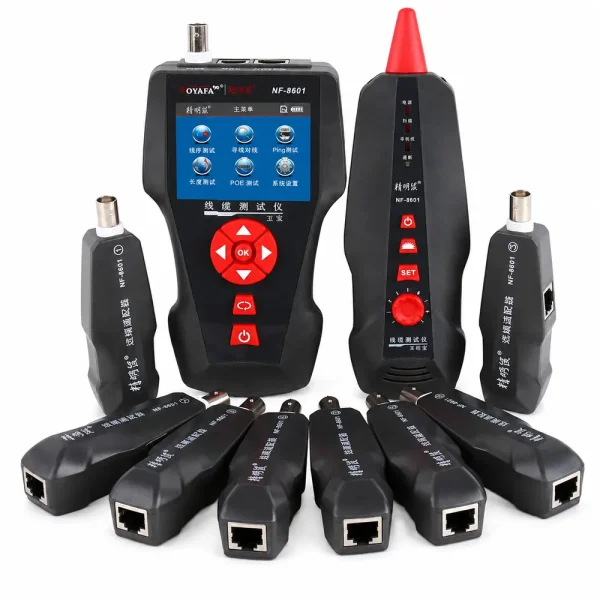 Bộ Test Dây Mạng Cao Cấp Noyafa NF-8601W