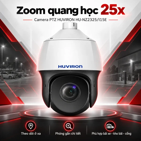 Camera hồng ngoại HUVIRON HU-NZ2325/I15E 2MP