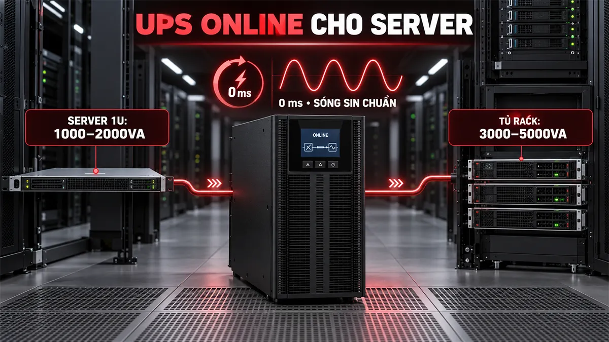 chọn ups cho server