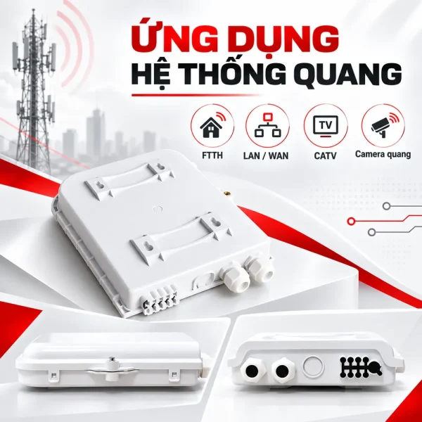 Hộp ODF 16 Core ngoài trời