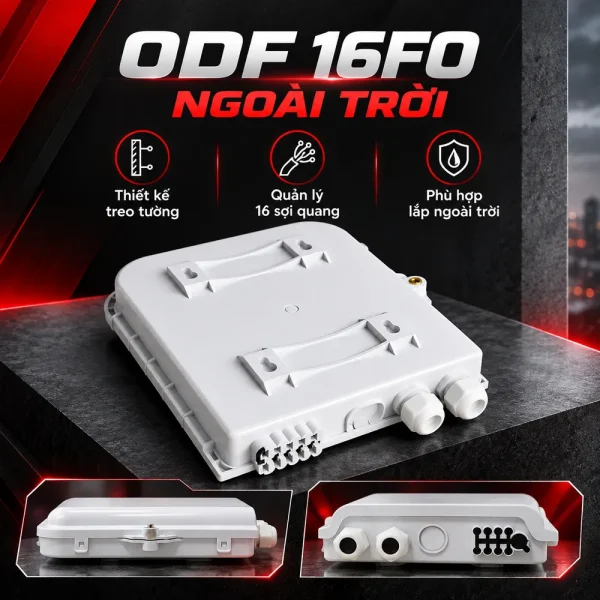 Hộp ODF 16 Core ngoài trời