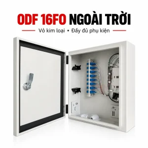 Hộp phối quang ODF 16FO ngoài trời vỏ kim loại