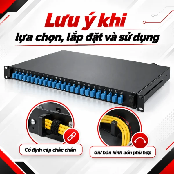 Hộp phối quang ODF Commscope 24FO SC 2-1206343-4