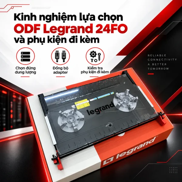 Hộp phối quang ODF Legrand 24FO