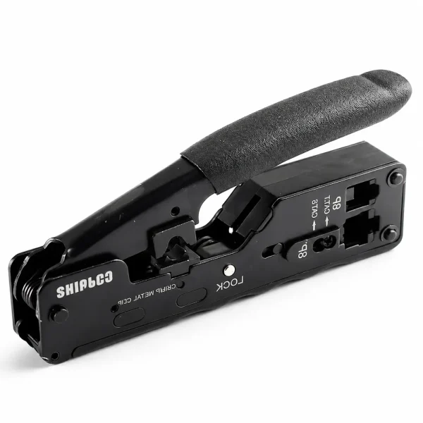 Kìm bấm dây cáp SHIPUCO Cat6a/ Cat7 chuyên dụng RJ11/ RJ12/ RJ45