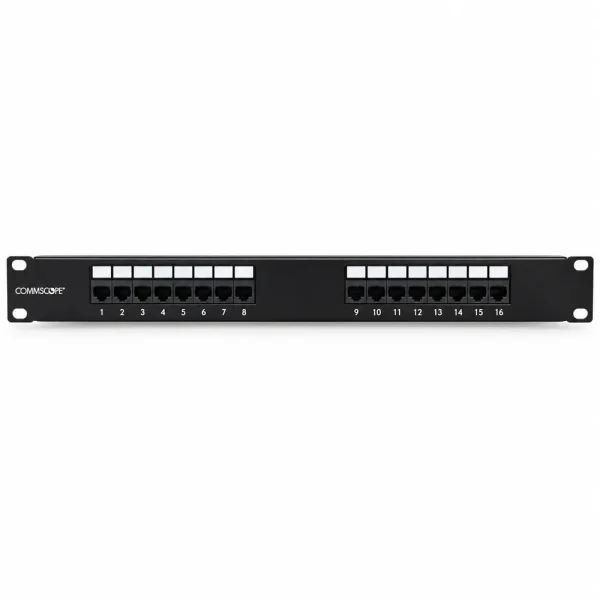 Patch panel 16 port Cat6 Commscope