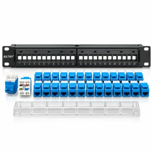 Patch Panel 24 port Cat6 BTON
