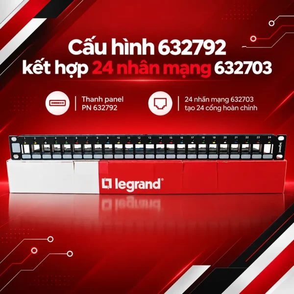 Patch Panel 24 ports Legrand