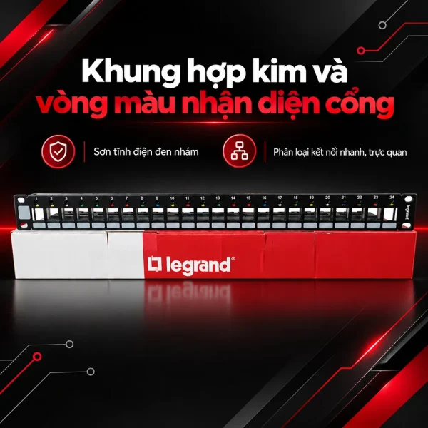 Patch Panel 24 ports Legrand