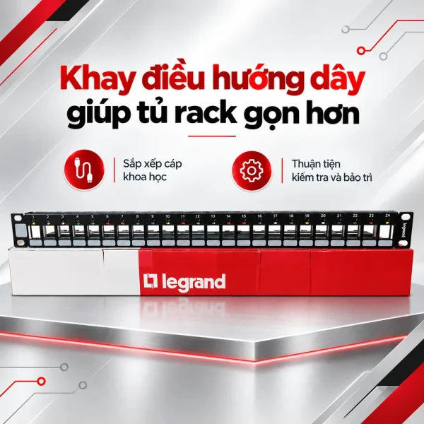 Patch Panel 24 ports Legrand
