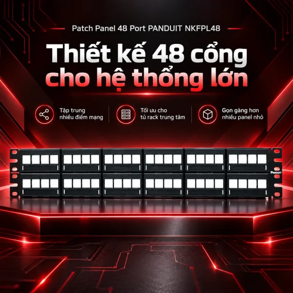 Patch Panel 48 Port PANDUIT NKFPL48