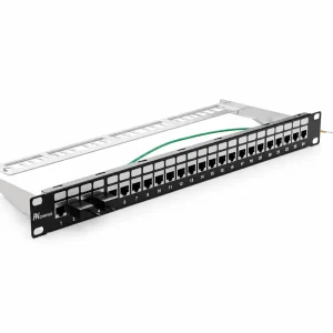 Patch panel Cat5E UTP ANCOMTECK 24 cổng ACT-24S1U