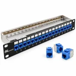 Patch panel Cat6 STP ANCOMTECK 16 cổng ACT-16S1U