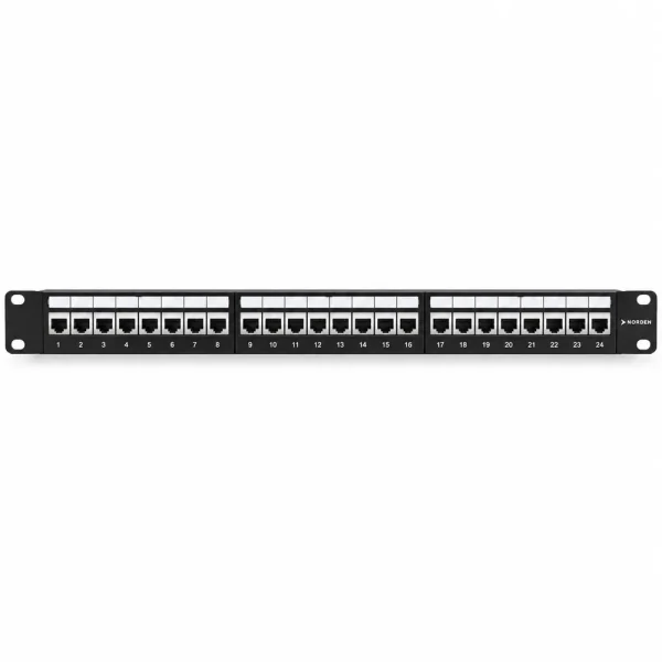 Patch Panel Cat6 UTP 24 Port NORDEN
