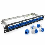Patch panel Cat6 UTP ANCOMTECK 24 cổng ACT-24S1U