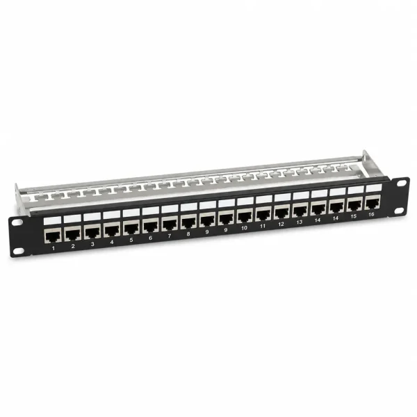 Patch panel Cat7 FTP ANCOMTECK 16 cổng ACT-16S1U