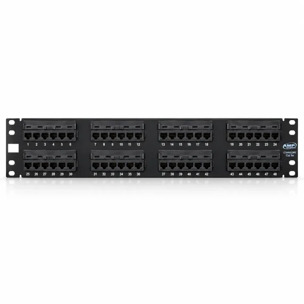 Patch panel COMMSCOPE/AMP 48 port Cat5e