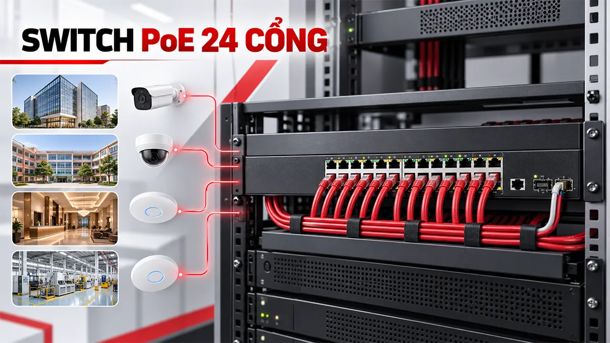 switch PoE 24