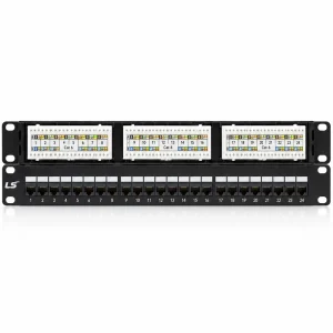 Thanh Patch Panel LS Cat6 LS-PP-UC6-24P-WM-EC 24P
