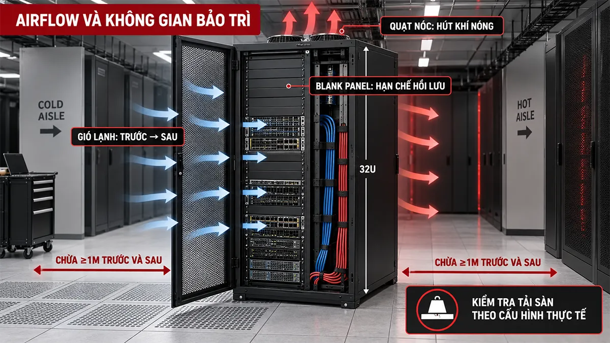 thoáng khí và bảo trì