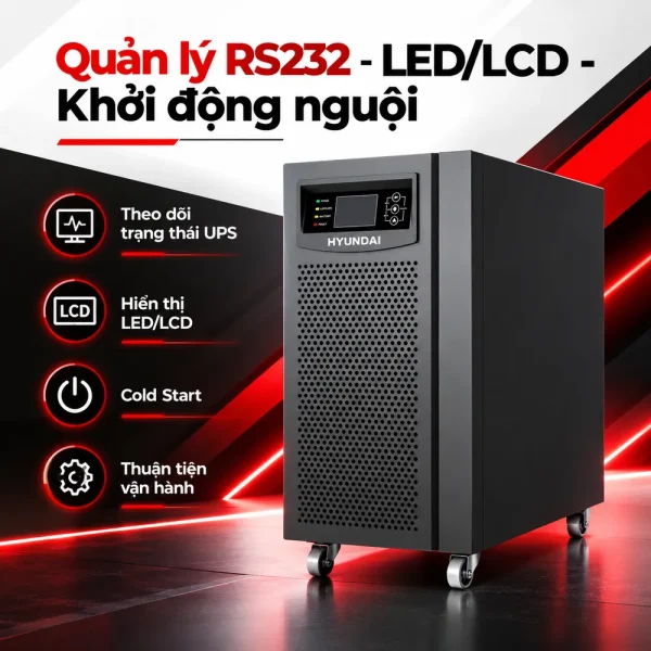 UPS HyunDai Online 10KVA/9KW PN: HD-10KS