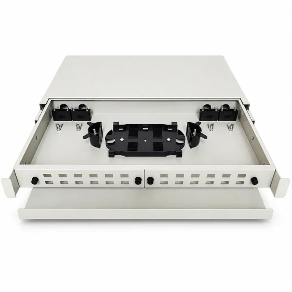 Vỏ hộp phối quang ODF 24FO khay trượt lắp rack