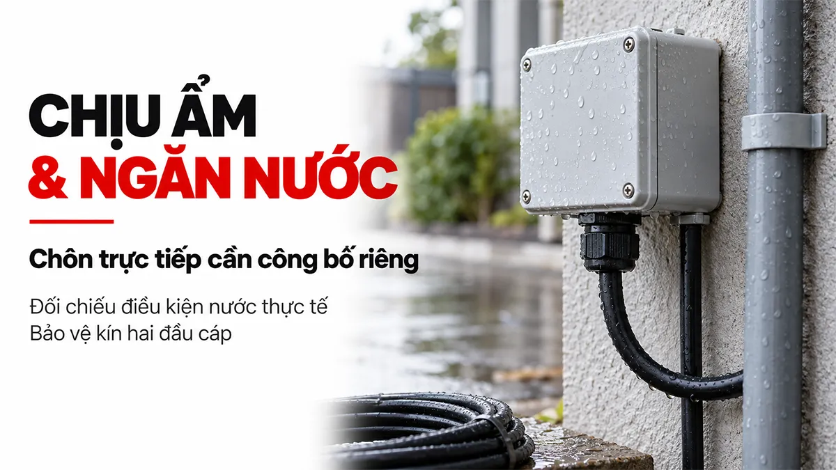 chịu ẩm và ngăn nước